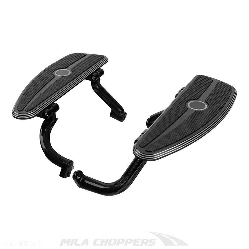 Mocowanie podestów kierowcy Harley Davidson Touring 17-23 czarne - 2