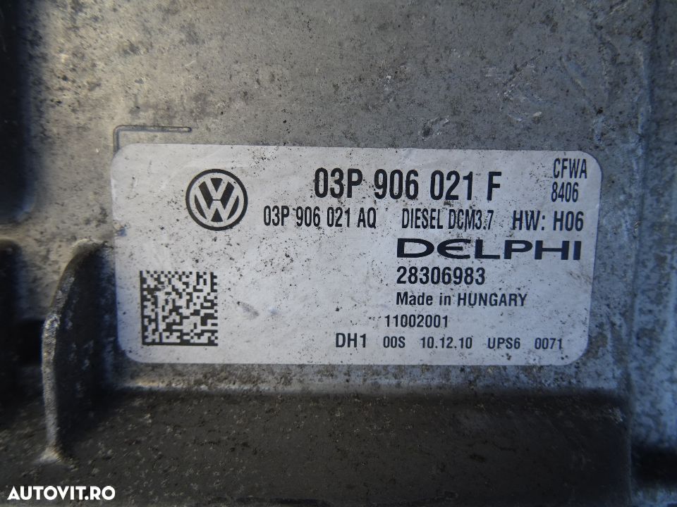 Calculator motor Skoda Fabia 2 1.2 TDI CFW din 2011 - 2