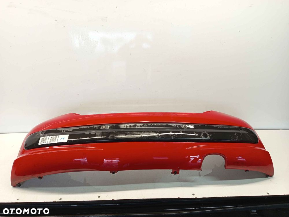 + ZDERZAK TYŁ TYLNY DO PEUGEOT 207 KKN CZERWONY PDC CZUJNIKI - 1