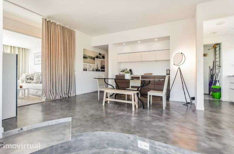 Apartamento T2 moderno em Cascais com vista para a Serra de Sintra - Grande imagem: 3/12
