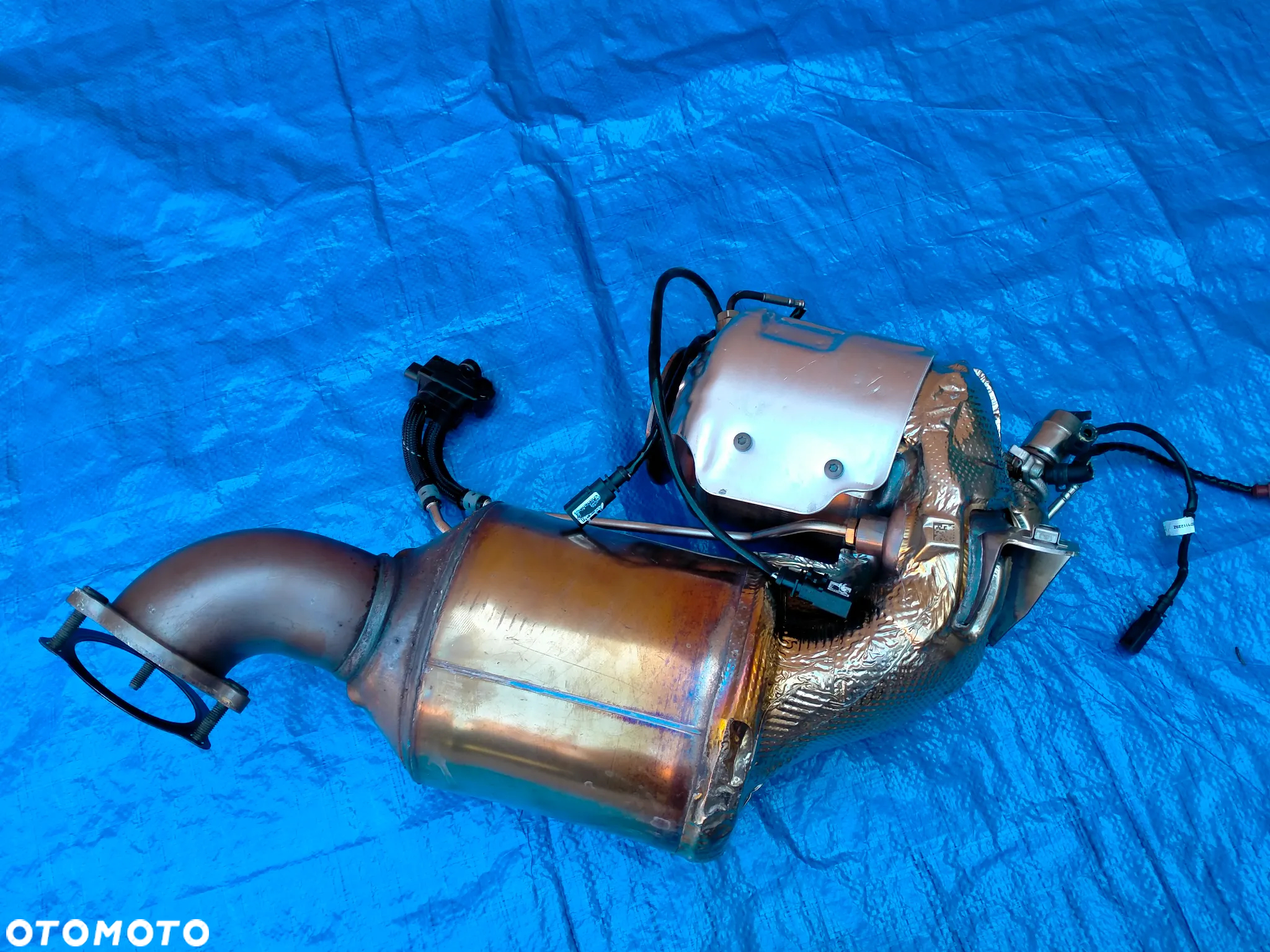 Audi S5 A5 A4 8W LIFT / Katalizator DPF FAP Filtr Cząstek Stałych / 8W0131703H / ORYGINAŁ - 10