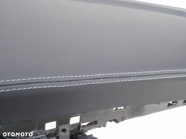 MERCEDES W205 C DESKA KONSOLA KOKPIT PULPIT PÓŁKA PARAPET SKÓRA MANUAL AUTOMAT  naprawa regeneracja Raz2 !!! - 28