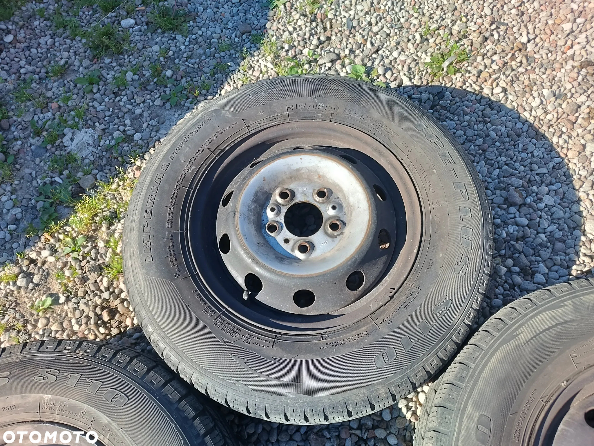 FIAT DUCATO III FELGI Z OPONAMI 15C 215/70/15 ŁADNE OPONY - 4