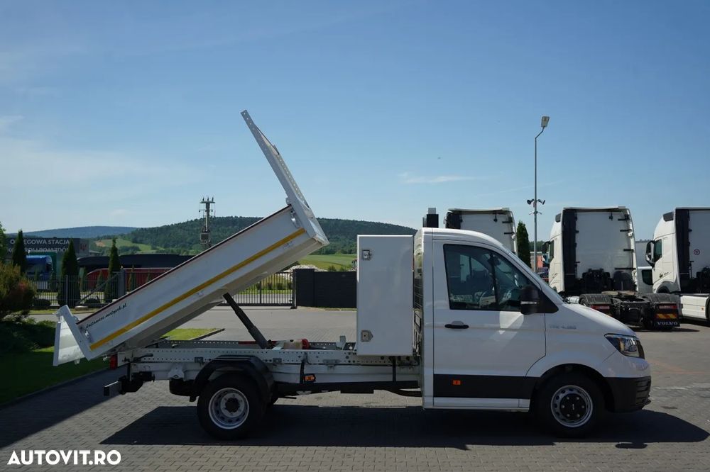 MAN TGE 4.180 / BASCULATOR SPATE / DUBLU / CAMERĂ MARȘARIER / IMPORTAT - 7