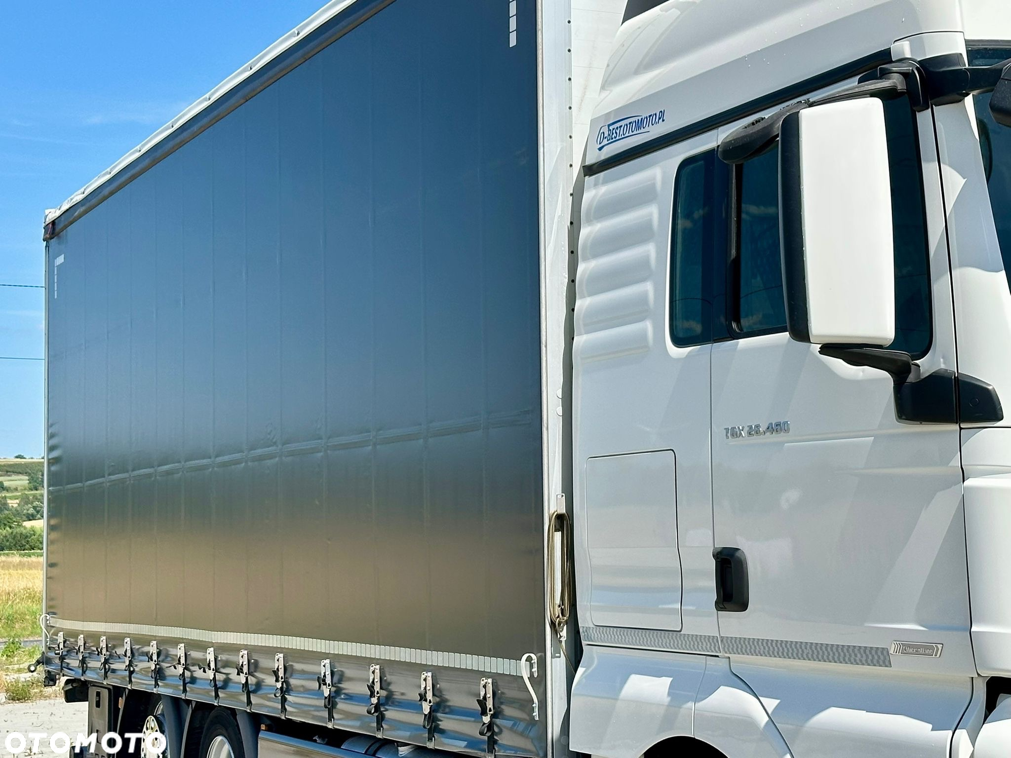 MAN TGX 26.460 / FIRANKA / 19 EUROPALET / 7.75 M / 6X2 / OŚ PODNOSZONA / AUTOMAT / NISKI PRZEBIEG / 2019 ROK - 16
