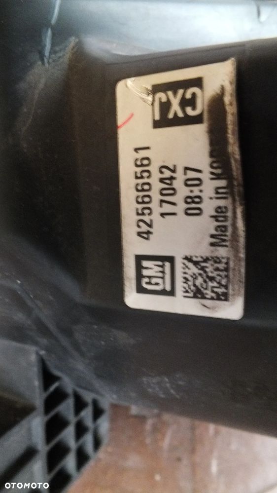 Lampa przednia prawa Opel Mokka XLED 42566561 - 10