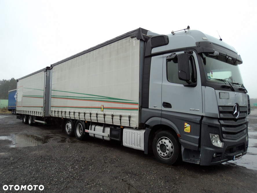 Mercedes-Benz Actros 2542 + 7.70m tandem przejazdowe - 2