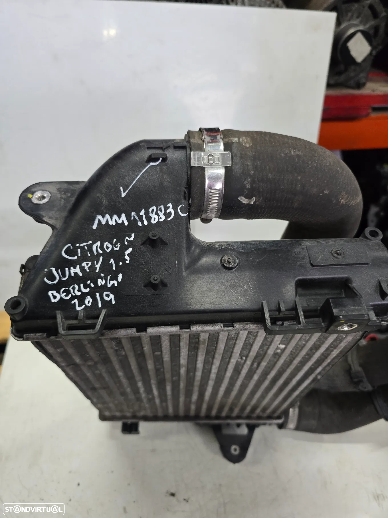 Intercooler  Citroen Jumpy  1.6 HDi , Berlingo  ref: MM11883C - 3