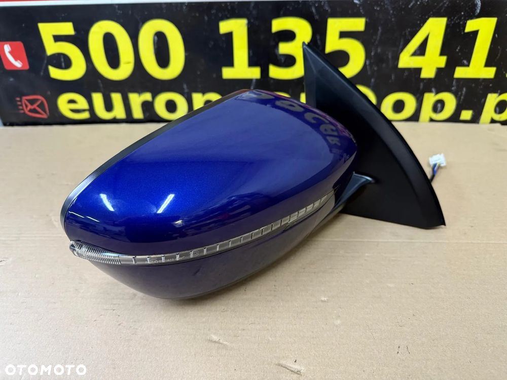 NISSAN QASHQAI II J11 13-21 LUSTERKO PRAWE 9PIN SKŁADANE KOLOR RBN G