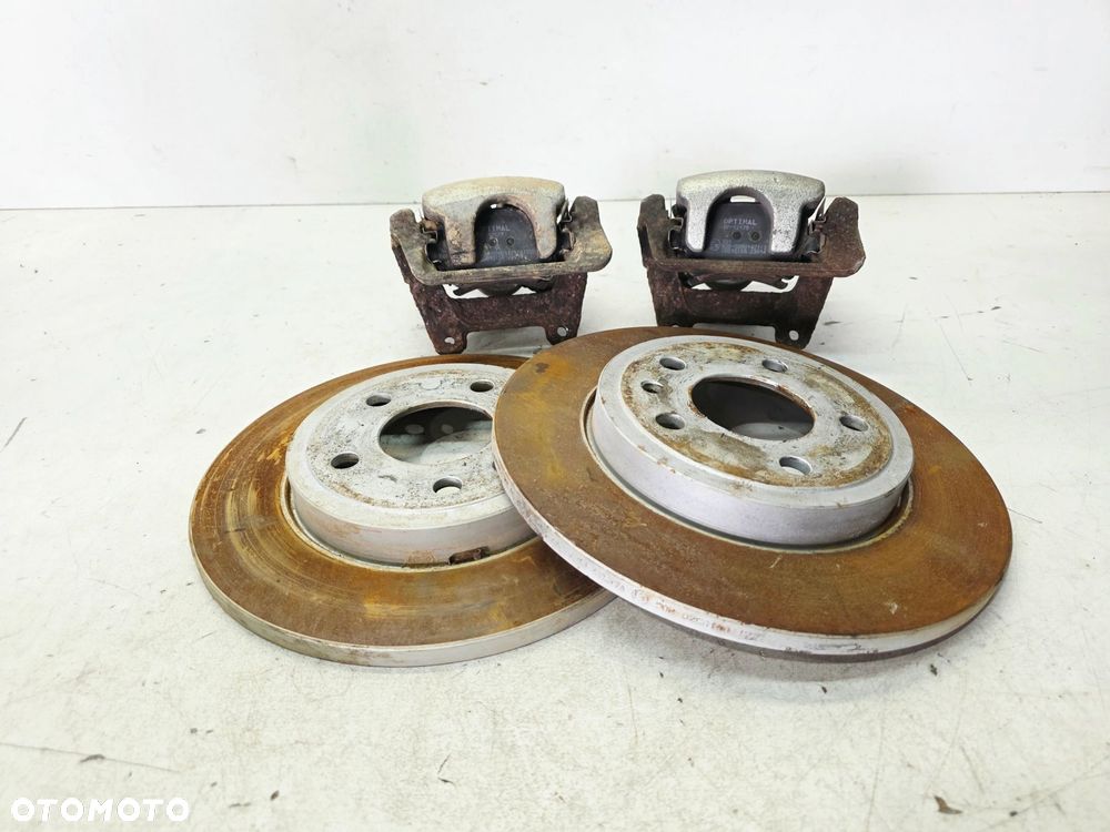 ZACISK ZACISKI HAMULCOWE LEWY + PRAWY TYŁ AUDI A4 B6 B7 288 MM KOMPLET - 3