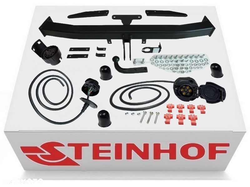 FORD MAVERICK2 II od2004 HAK HOLOWNICZY + WIĄZKA 7pin + GNIAZDO + ADAPTER 7/13