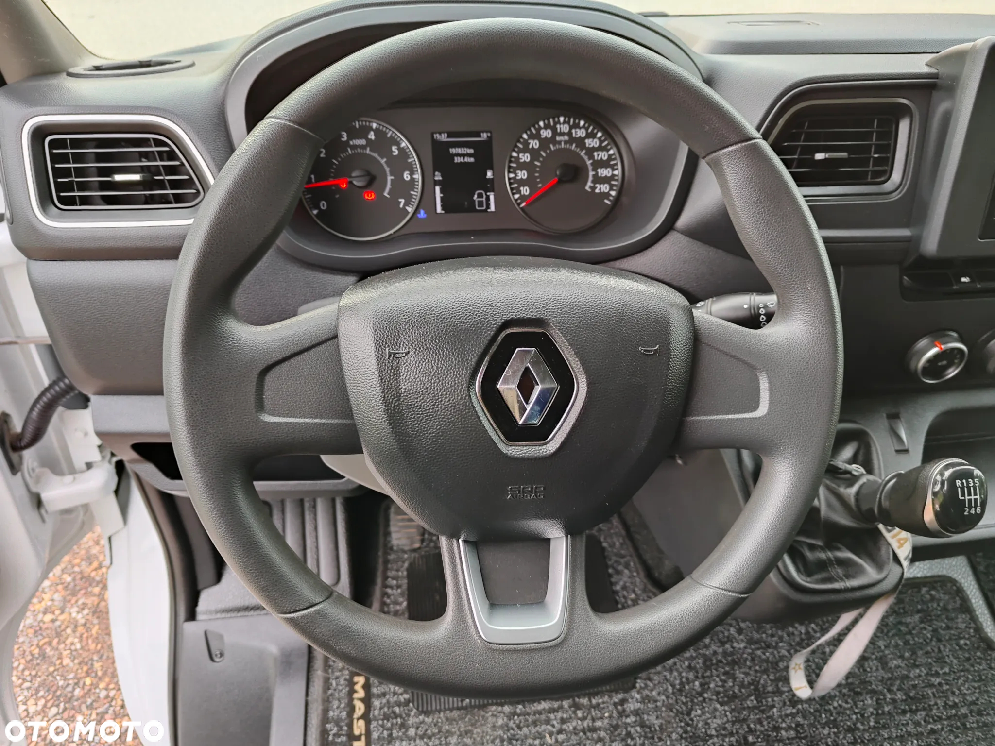 Renault Master 2.3 DCI 135KM** BLIŹNIAK** Skrzynka-Plandeka** PAKA 8-EuroPalet +1xFIRANKA** POLSKI SALON** 197 tyś KM** DMC do 3.5T kat.B** - 13