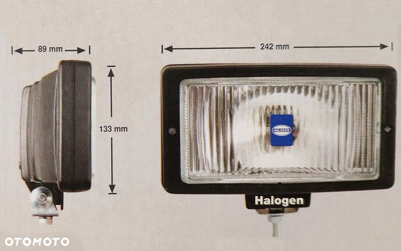SCANIA HALOGEN W OSŁONIE PRZECIWSŁONECZNEJ - 5