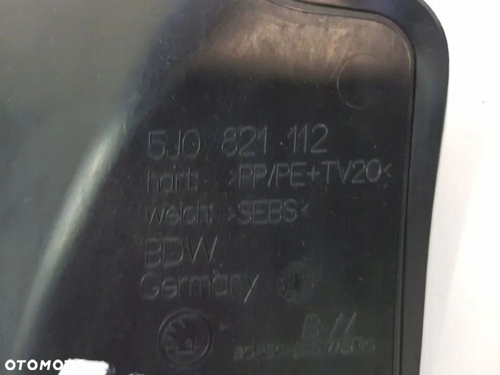 OSŁONA BŁOTNIKA NADKOLA FABIA II HB 5J08212112 - 3