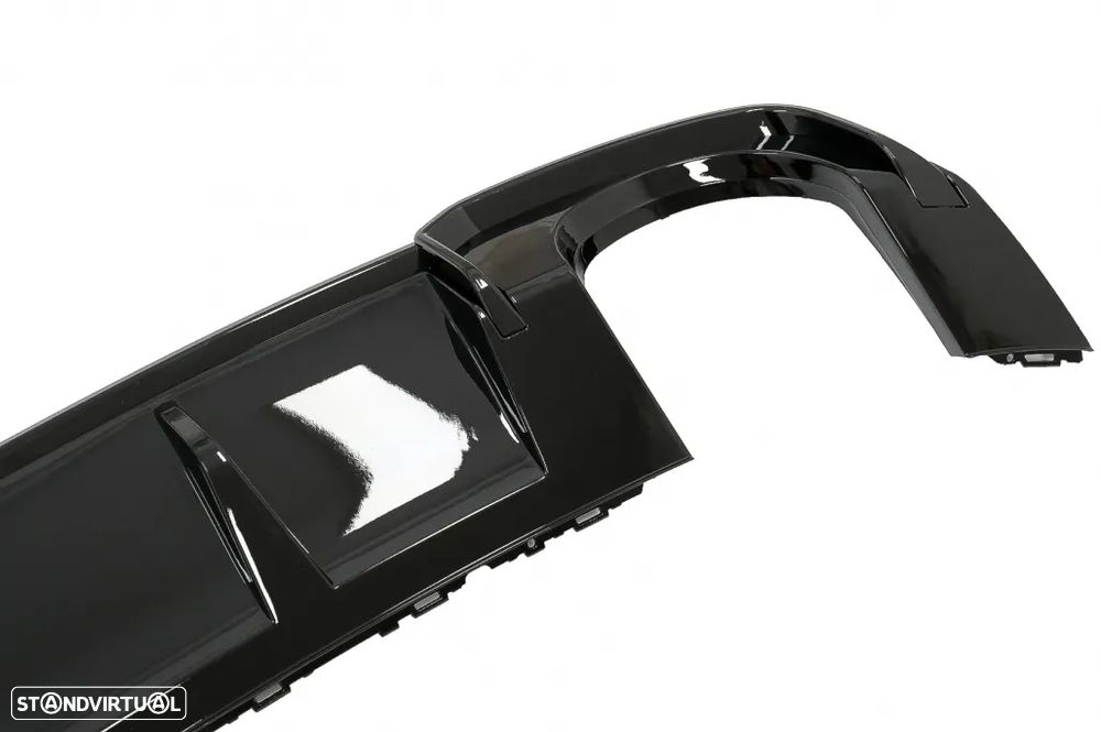 Difusor Audi A3 8V Sedan Cabrio (2016 a 2019) Look RS3 - 4