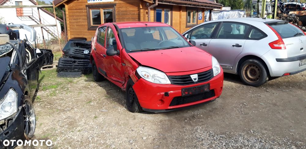 DACIA SANDERO I 08- SILNIK K7J710 SKRZYNIA BIEGOW JH1053 maska drzwi klapa tył zderzak - 2