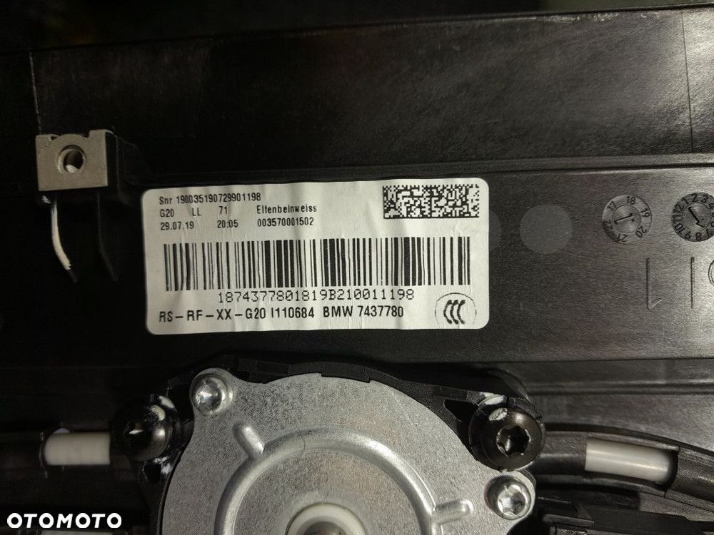 BMW 3 G20 SEDAN SZYBERDACH DACH PRZESUWNY 7437780 - 6