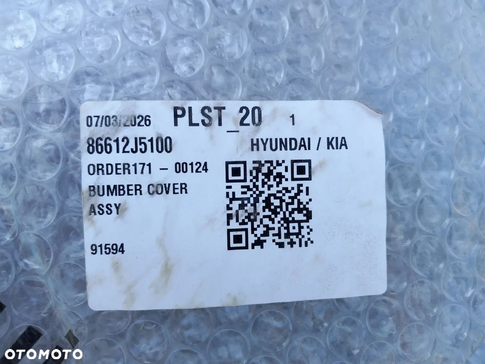 Dyfuzor/ dokładka zderzaka tylnego KIA STINGER OE 86612J5100 Warszawa Mazowieckie - 11