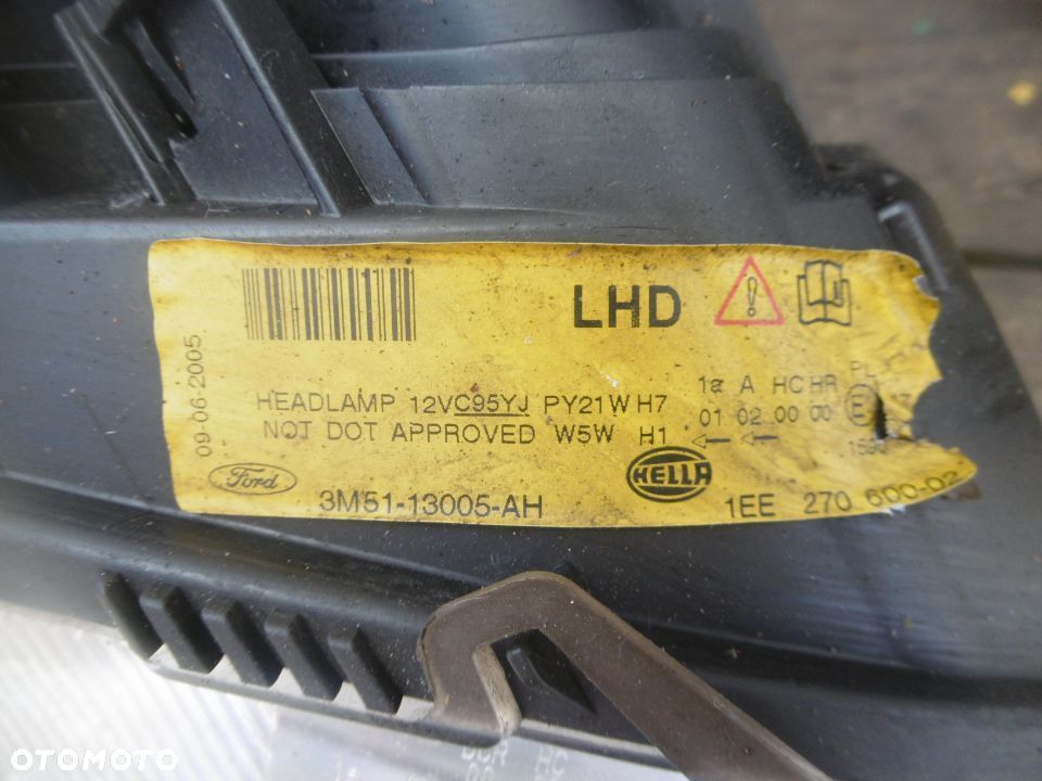 Lampa prawa FORD C-MAX orginał europa - 3