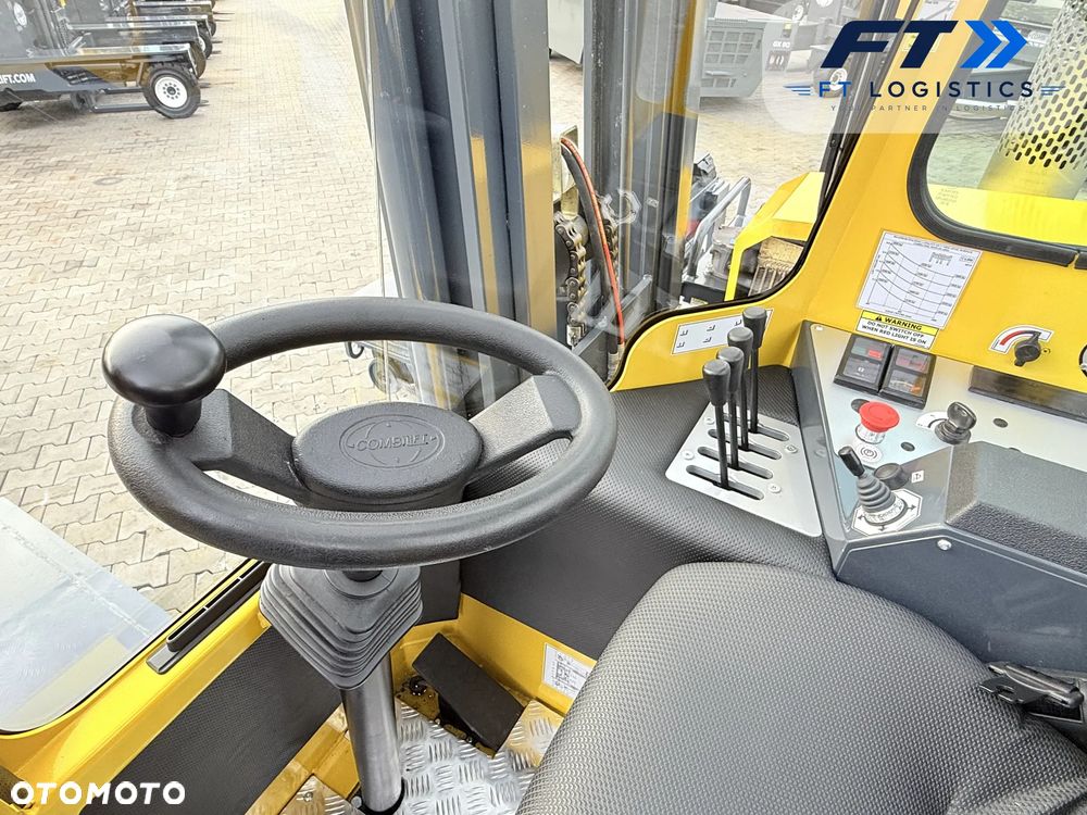 Combilift WÓZEK CZTEROKIERUNKOWY - WIELOKIERUNKOWY | COMBILIFT C4800 | GAS | DUPLEX 4040 MM | SZEROKI POZYCJONER WIDEŁ 3100 | WOLNY SKOK | NOWE OPONY | OGRZEWANIE | PO SERWISIE | STAN IDEALNY - 12