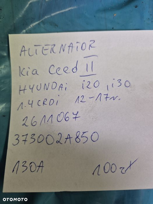 Alternator kia credit ll hyundai i20 i30 1.4crdi 12-17r - 5