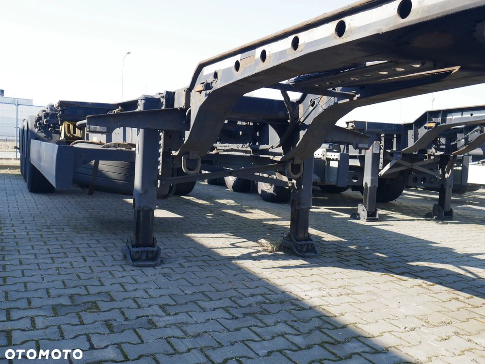 Krone Trailer Chassis Gooseneck extendible 2x 20', 30', 40' and 45' - 5