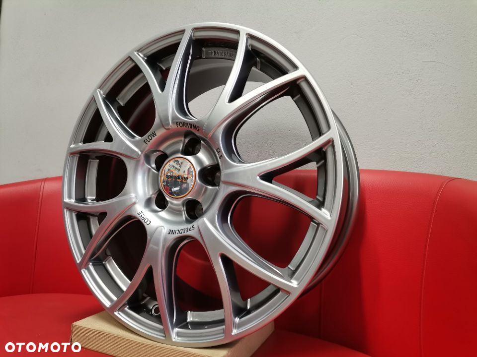 Felgi aluminiowe SPEEDLINE SL5 5x105 r18 et42 srebrny/metaliczny OPEL , CHEVROLET NOWE!! - 2
