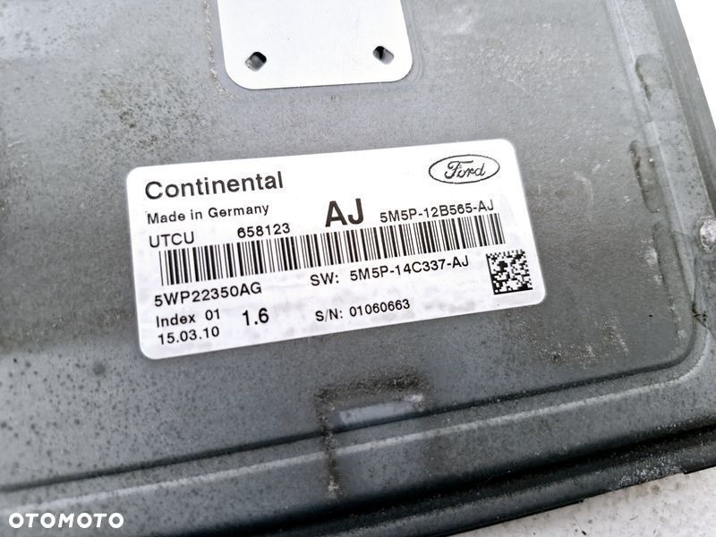 ford focus mk2 1.6 b komputer sterownik silnika ecu 5m5p-12b565-aj - 5