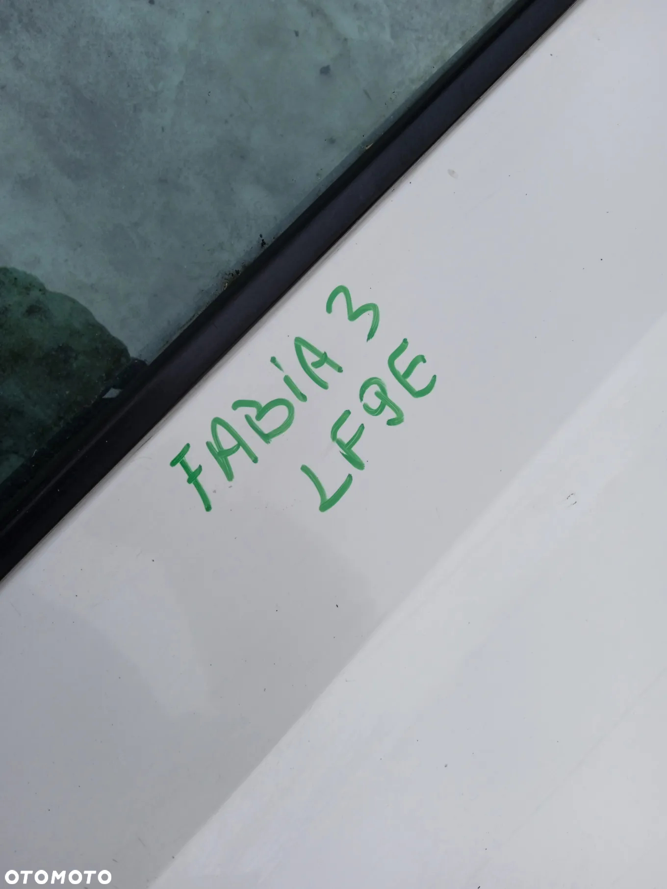 DRZWI TYLNE PRAWE SKODA FABIA III KOMBI KOD KOLORU LF9E - 5