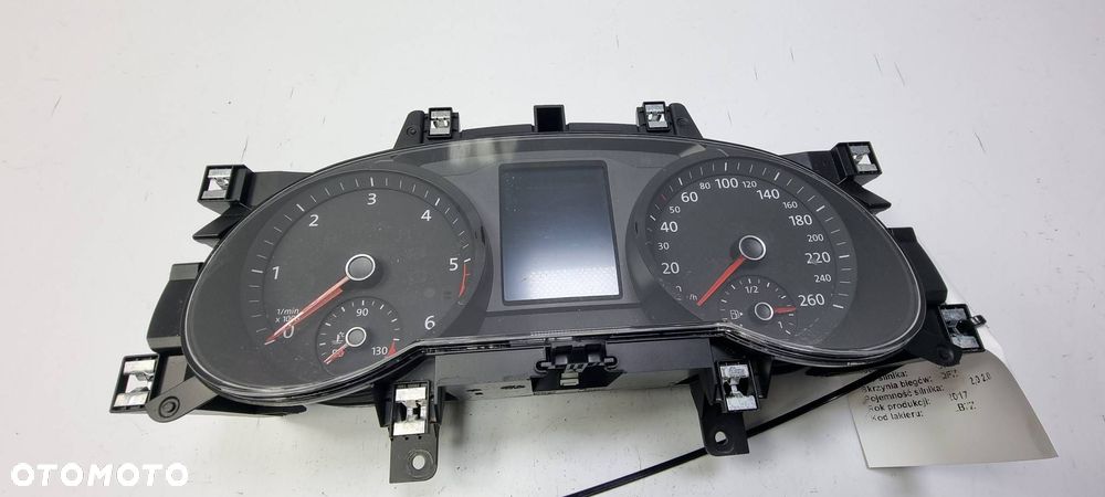 LICZNIK ZEGAR VOLKSWAGEN PASSAT B8 3G0920751C - 1
