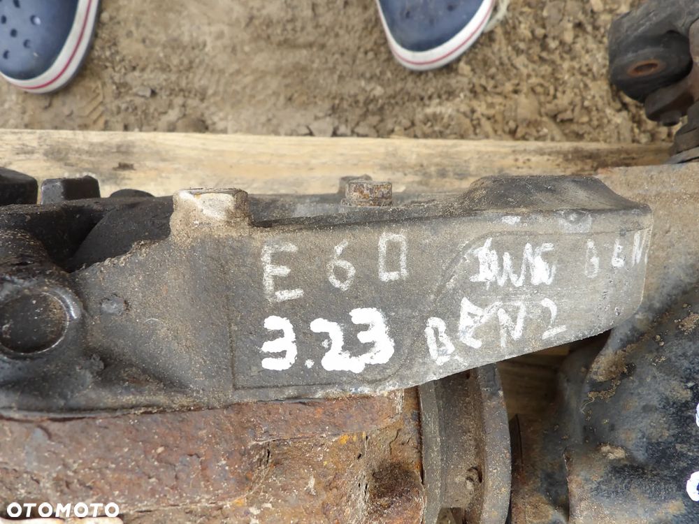 BMW - E60,E61 - 3,23 - KOMPLETNY TYLNY MOST - DYFERENCJAŁ - 7556672 - 3