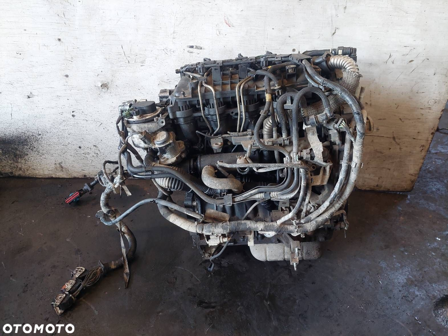 SILNIK DIESEL + POMPA WTRYSKI TURBO FORD FOCUS MK2 1.6 TDCI G8DA - 2
