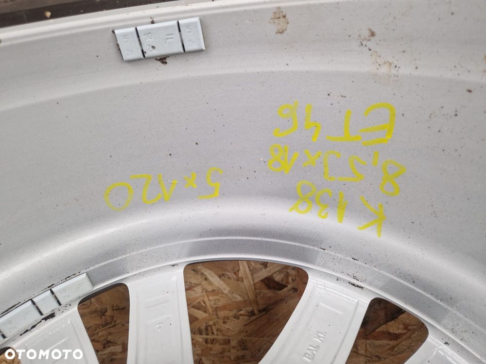 BMW 18 5X120 ET46 FI74,1 8,5JX18 FELGI ALUMINIOWE KOMPLET OPONY 255/55 R18 - 13