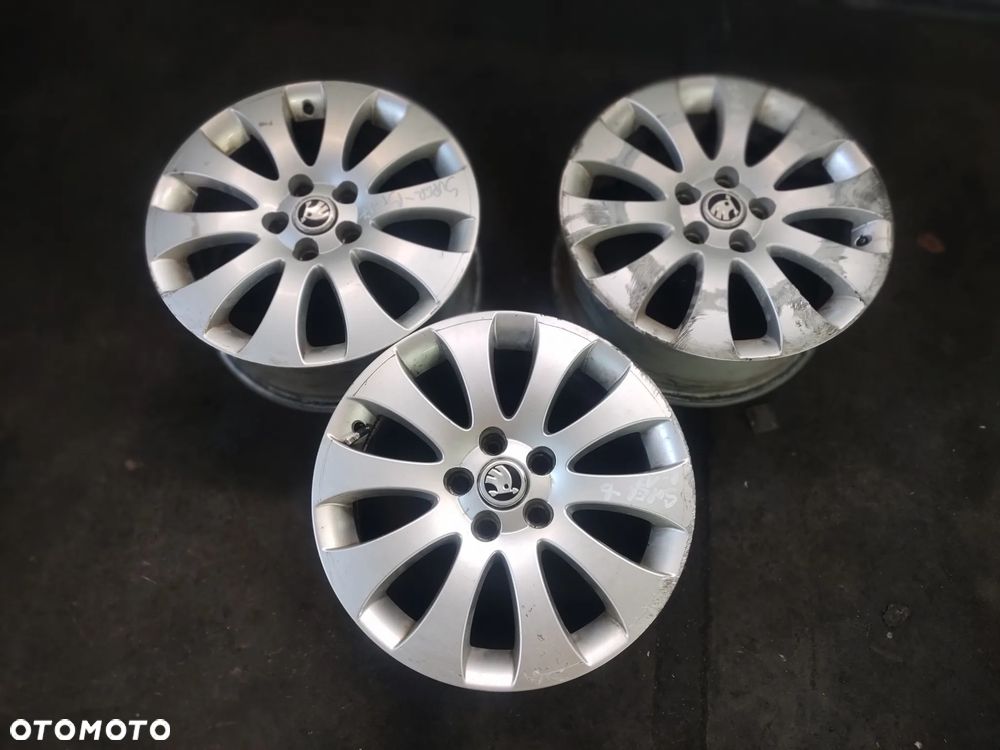 SKODA SUPERB II FELGA ALUMINIOWA 17'' 5X112 - 7