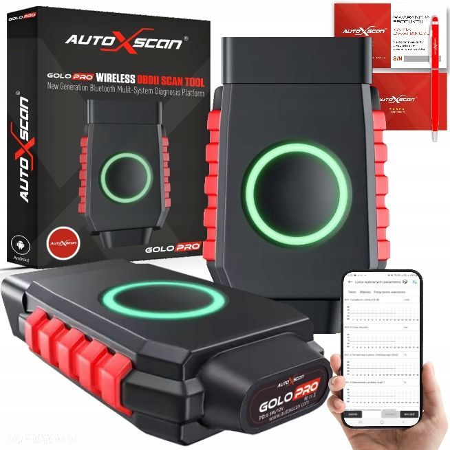 TESTER DIAGNOSTYCZNY AUTOXSCAN GOLO PRO DARMOWE AKTUALIZACJE ANDROID - 1