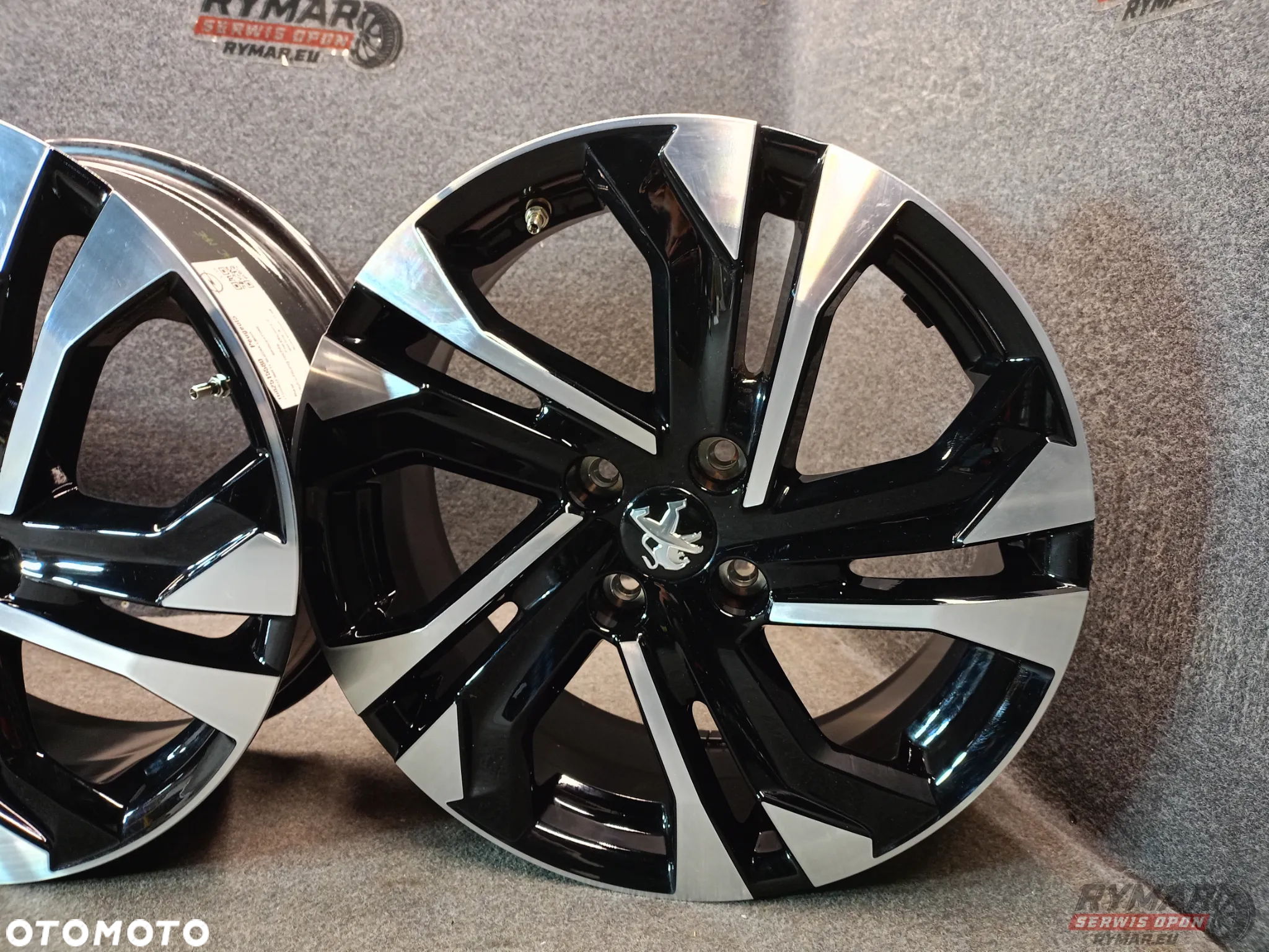 ŚLĄSK ALUFELGI 6.5X17" 4X108 ET32 OE PEUGEOT CITROEN ORYGINAŁ KOMPLET - 5