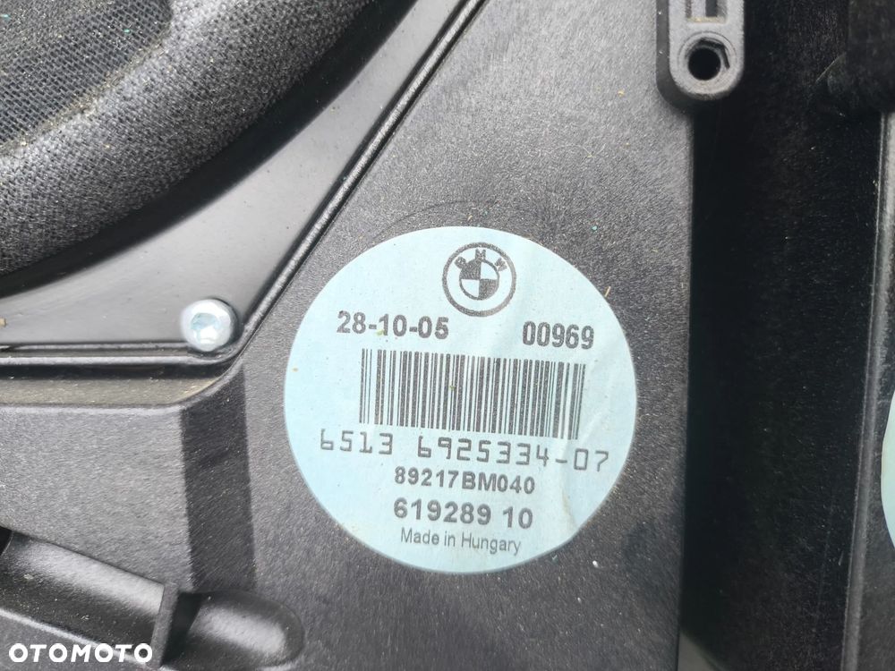 BMW E81 E82 E87 E88 E90 E91 E92 E93 GŁOŚNIK NISKOTONOWY CENTRALNY LEWY PRAWY 6929101 6954875 6925334 - 4