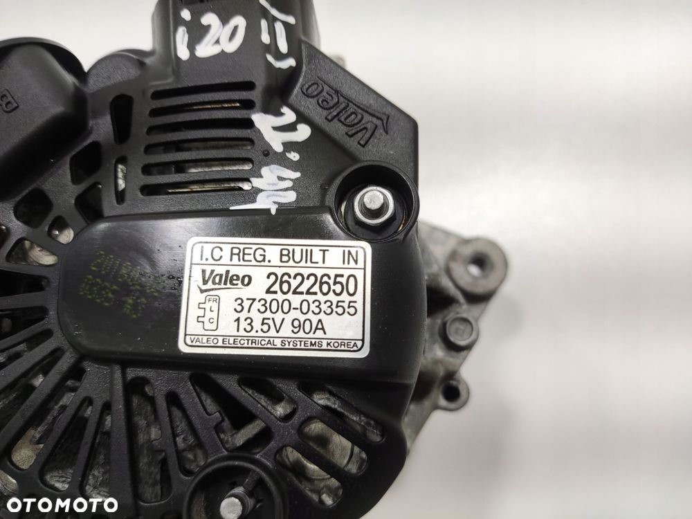 alternator hyundai i20 ii 1.2 benzyna 2014-2018 37300-03355 - 8