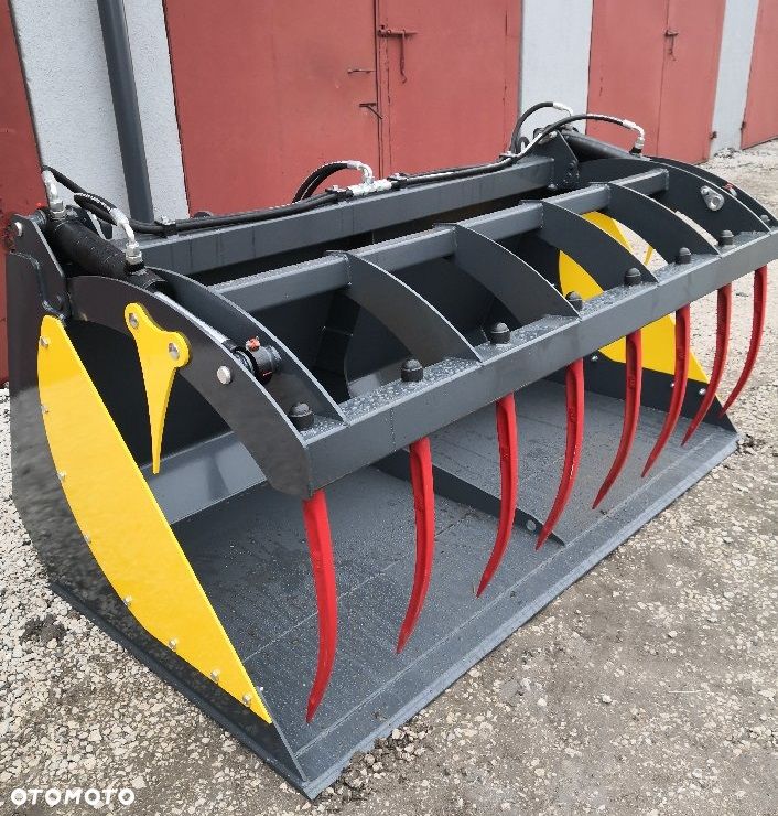 Krokodyl do obornika 240 cm mocowanie Doosan Fendt Sany Avant - 7