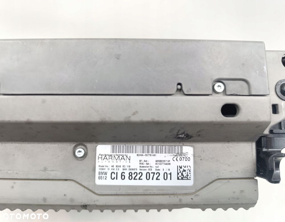MINI COOPER F55 F56 RADIO NAWIGACJA GPS  CL682207201 - 6