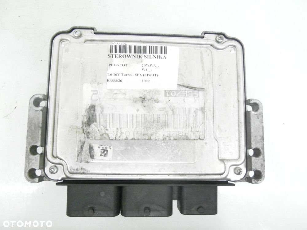STEROWNIK PEUGEOT 207 1.6 THP 0261S04689 9664834180 9666104380 - 2
