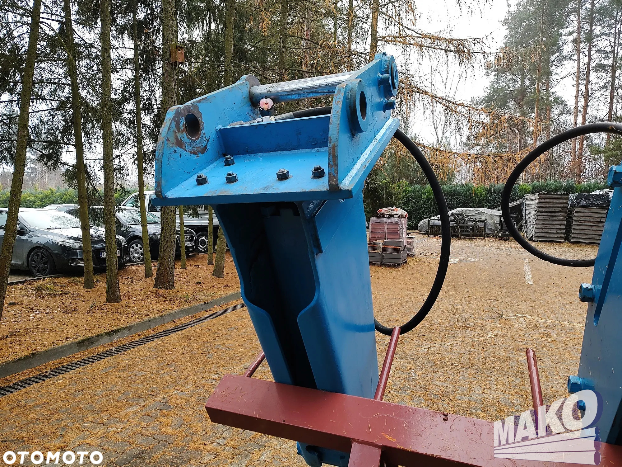 Młot hydrauliczny Krupp HM560 875kg do koparki - 3