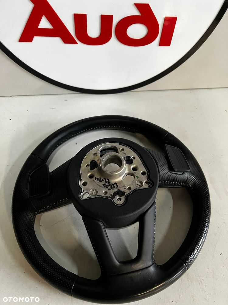 KIEROWNICA SKÓRA AUDI A4 S4 B9 A5 S5 F5 S-LINE 8W0419091P * - 6