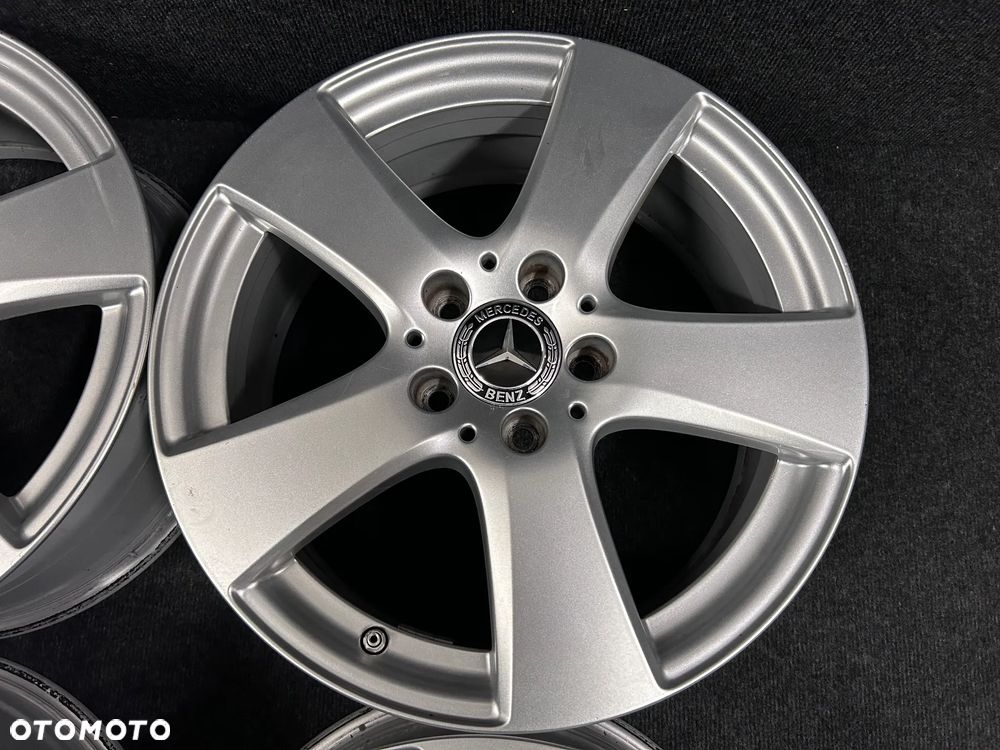 Alufelgi Mercedes C-Klasa W205, W204, E-Klasa W212, W213 17 cali 5x112 4szt. z czujnikami, ŁADNE! - 5