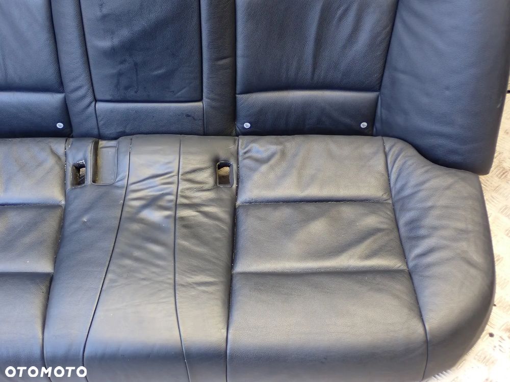 BMW F10  FOTEL PRZEDNI PRAWY / LEWY ORAZ KANAPA TYLNIA SKÓRA KOMPLET - 19