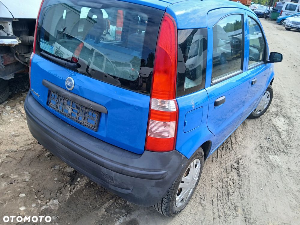 fiat panda II 734/A maska pokrywa silnika klapa bagażnika zderzak lampa reflektor pas przedni stop - 3