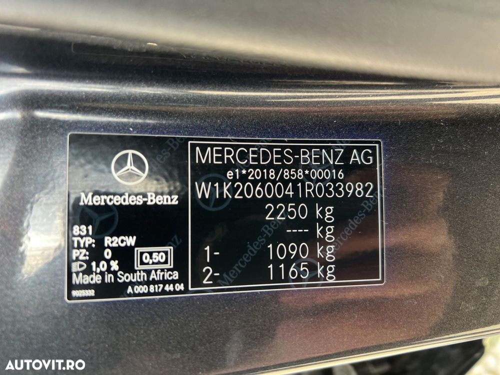 Mercedes-Benz C 220 d 9G-TRONIC - 9