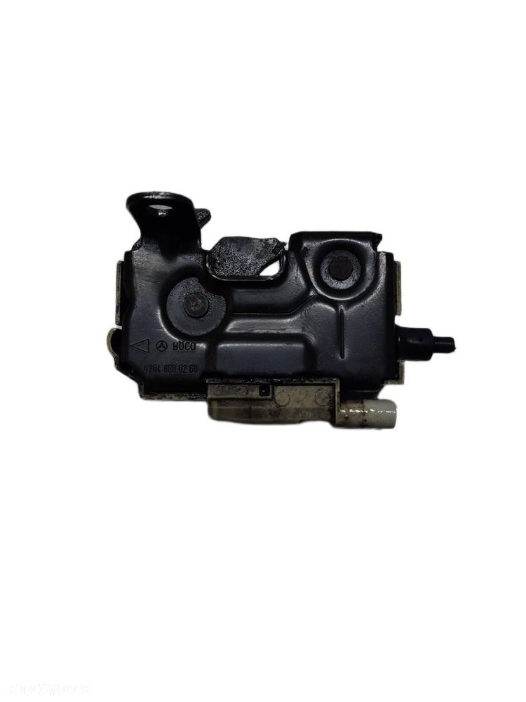 MERCEDES C KLASA W204 LIFT ZAMEK MASKI Z CZUJNIKIEM 2048704458 - 3