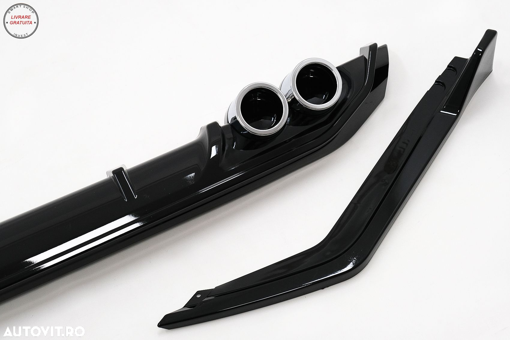 Difuzor Bara Spate cu Ornamente Bara Spate Flapsuri Toyota Corolla XII Sedan (2019- livrare gratuita - 11