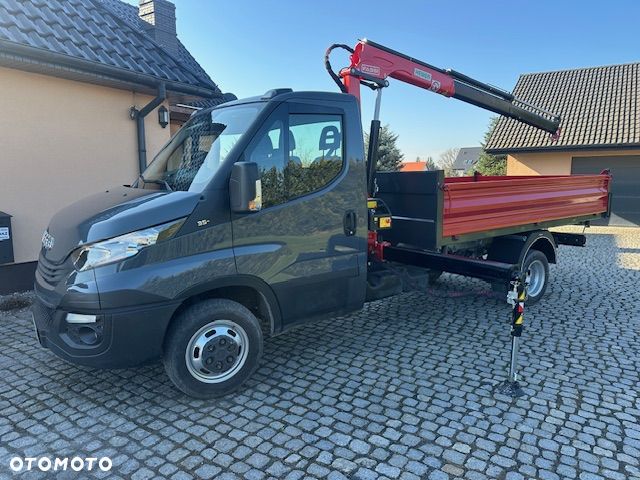 Iveco 35C16 wywrotka + hds 2700 kg - 6